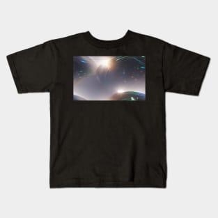 Seamless Holographic Texture XV Kids T-Shirt